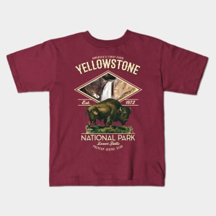 Yellowstone National Park Kids T-Shirt